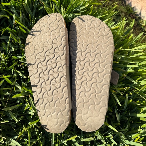 BIRKENSTOCK ARIZONA SPlit sandal leather Suede Grey/ Taupe size 45 - Picture 11 of 14